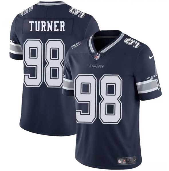 Men & Women & Youth Dallas Cowboys #98 Payton Turner Navy 2025 Vapor Untouchable Limited Stitched Jersey->dallas cowboys->NFL Jersey